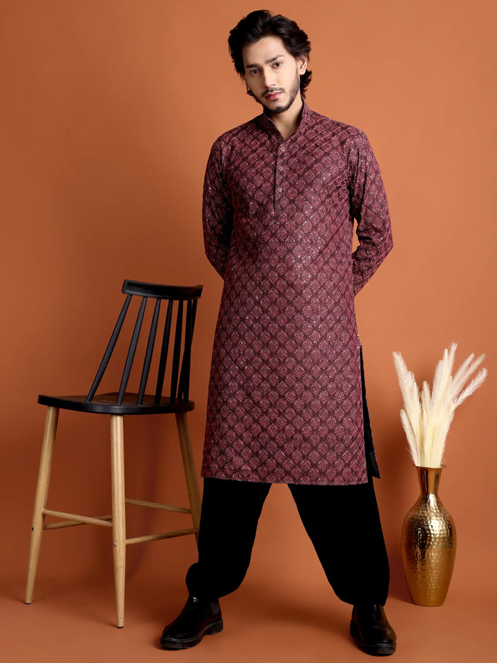 Kurta for Men (Square Pattern)