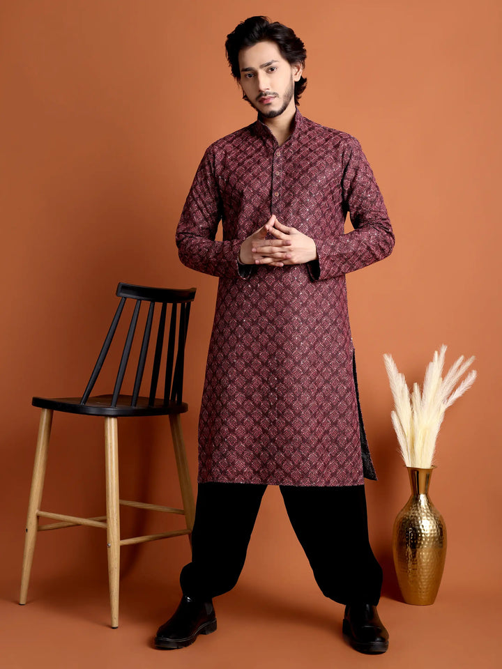 Kurta for Men (Square Pattern)