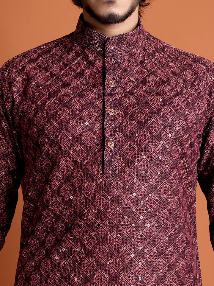 Kurta for Men (Square Pattern)