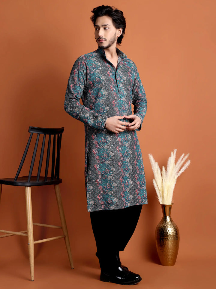 Kurta for Men (Square Pattern)